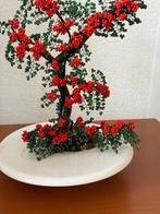 Bonsai Boompje gemaakt van kralen, Ophalen of Verzenden, Gebruikt, Binnen