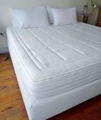 2-persoons boxspring bed 200x200 cm incl. matras z.g.a.n. b0, Ophalen, Overige materialen, Tweepersoons, Zo goed als nieuw