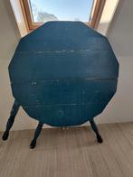Antieke Hindeloopen Klaptafel - Blauw (1926 overgeschilderd), Antiek en Kunst, Ophalen