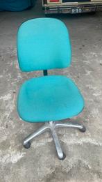 Bureau stoel groen/ blauw, Ophalen, Zo goed als nieuw, Blauw