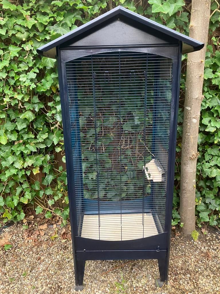 Vogel volliere, Dieren en Toebehoren, Vogels | Hokken en Kooien, Ophalen, Zo goed als nieuw, Metaal, Volière