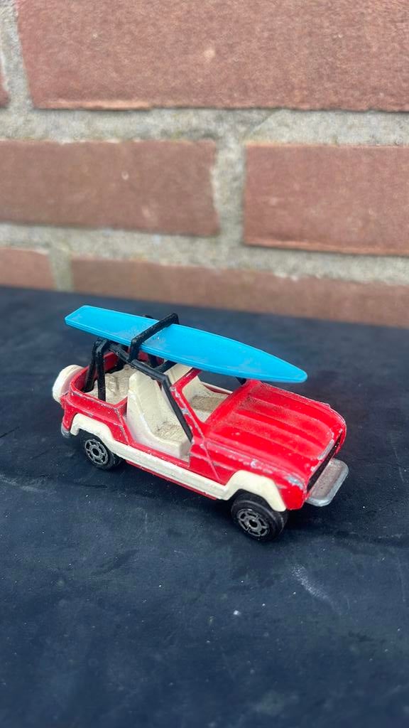 1985 Majorette Renault 4L JP4 / Dune Buggy Surfer, Ophalen of Verzenden, Gebruikt
