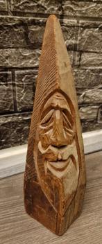 Handgesneden houten beelden & wanddecoratie – Volkskunst., Antiek en Kunst, Ophalen of Verzenden