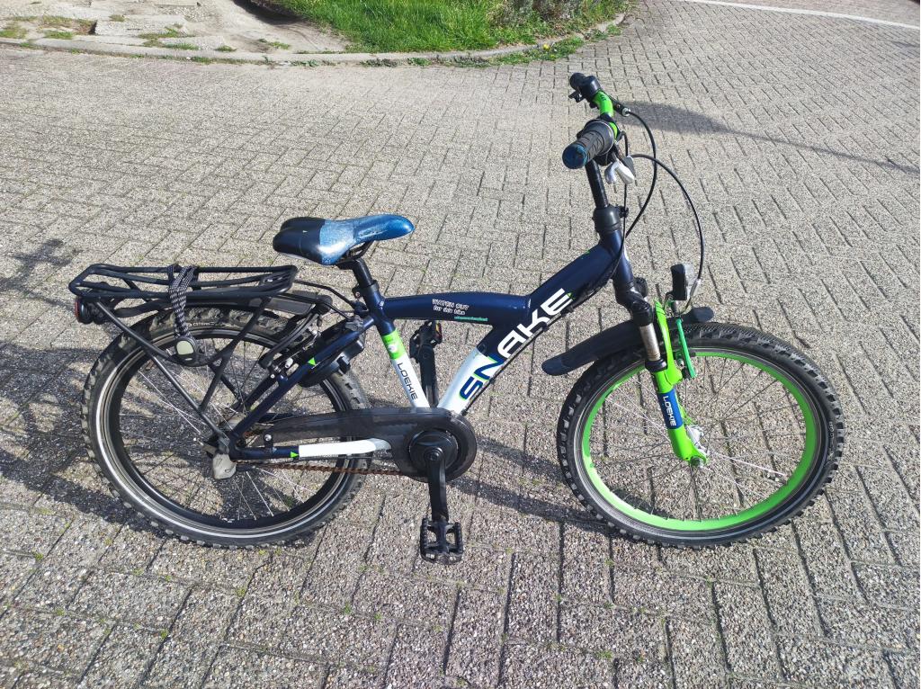 batavus snake 22 inch heel netjes en goed, Fietsen en Brommers, Fietsen | Jongens, Gebruikt, 22 inch, Ophalen