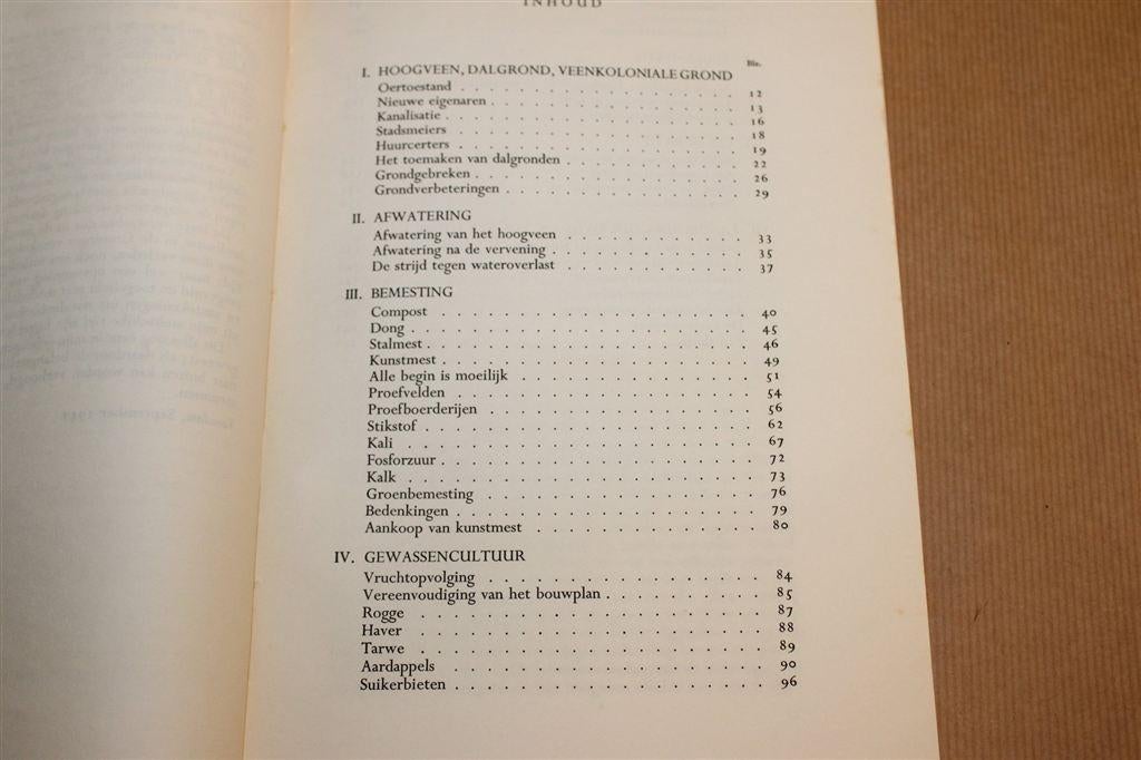 Landbouw Groninger Veenkoloniën — Geschiedenis 1948, Boeken, Geschiedenis | Stad en Regio, Ophalen of Verzenden, Gelezen