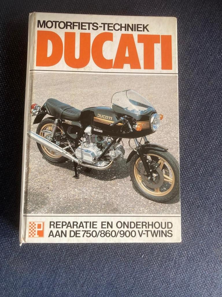 Werkplaatsboek Ducati V-Twins 750 tot 900, Motoren, Ophalen