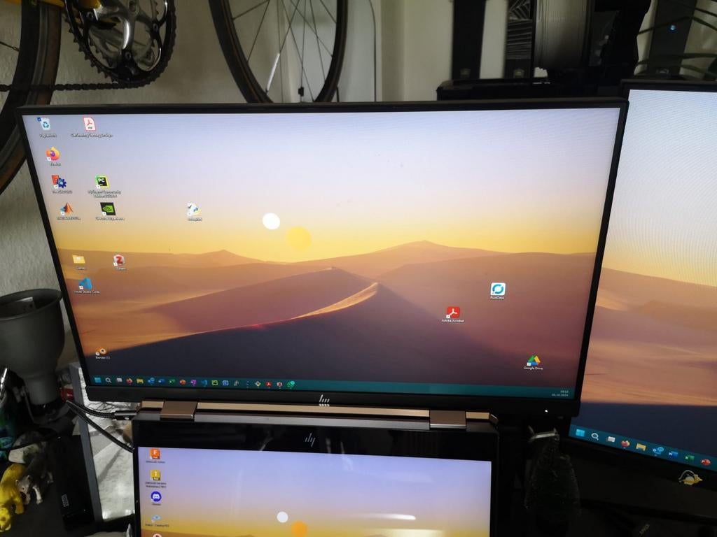 HP Z 24" monitor met standaard, Computers en Software, Monitoren, HDMI, Full HD, Ophalen of Verzenden, Zo goed als nieuw