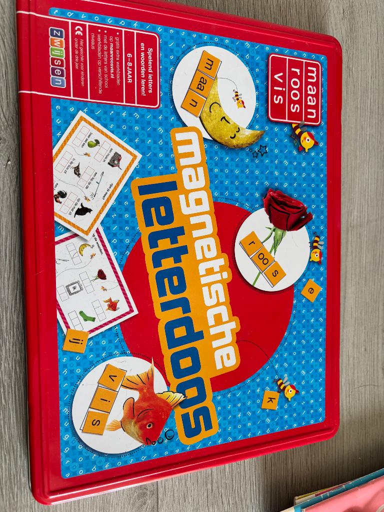 Letterdoos Maan Roos vis, Ophalen of Verzenden, Zo goed als nieuw, Jongen of Meisje