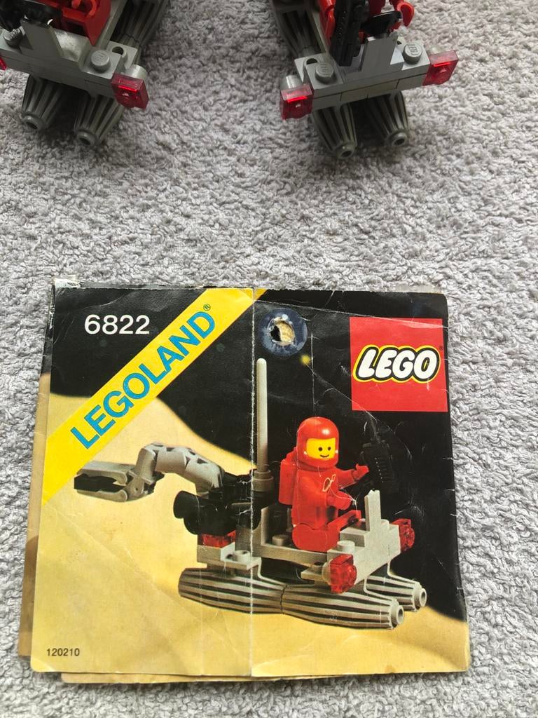 LEGO Legoland 6822 Space Digger met instructies, Kinderen en Baby's, Speelgoed | Duplo en Lego, Gebruikt, Lego, Ophalen of Verzenden