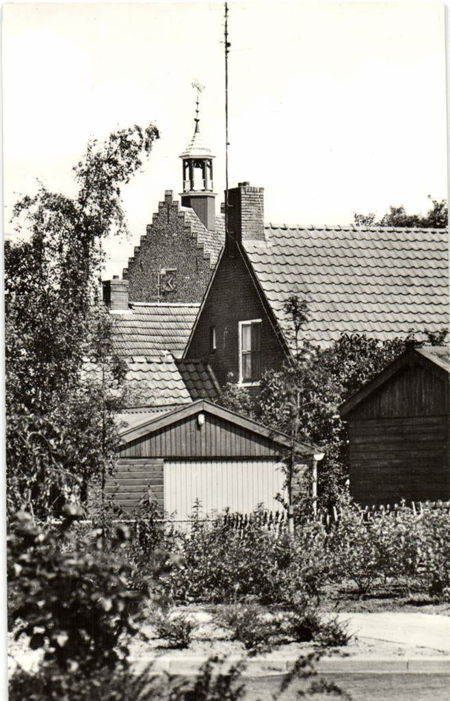 Doorkijk op Scheemder Toren - Scheemda - ongelopen, Ophalen of Verzenden, Voor 1920, Ongelopen, Noord-Brabant