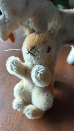 Antiek Steiff pluche konijn met knopje, Ophalen of Verzenden