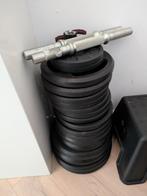 Fitness , gewichten, bank , stangen, Ophalen, Gebruikt, Halterschijven