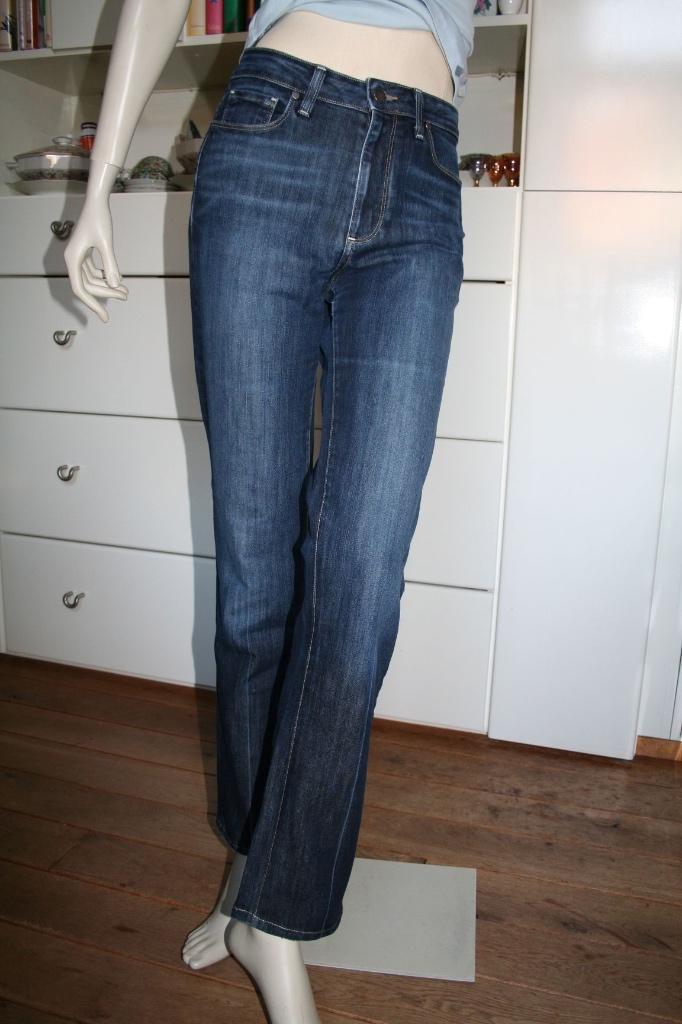 jeans perfecte pasvorm donkerblauw Page Denim ww 375,00, Page Denim, Nieuw, W30 - W32 (confectie 38/40), Verzenden