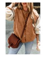 Jas Dames maat L gevoerd NIEUW in verpakking, Kleding | Dames, Ophalen of Verzenden, Nieuw, Maat 42/44 (L), Bruin