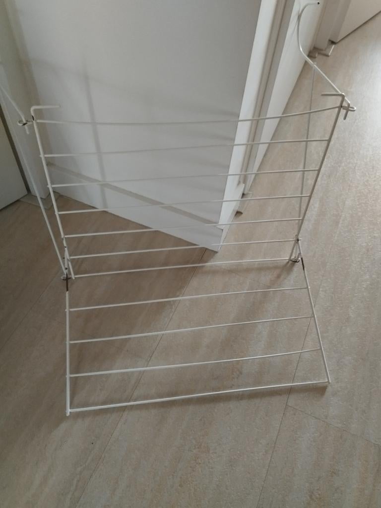 Wasrek wanddroogrek, Ophalen, Wasrek