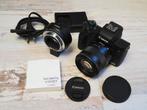 Canon EOS M50 MKII met 18-55mm zoomlens en EF-M adapter-ring, Canon, Compact, Ophalen of Verzenden, Zo goed als nieuw