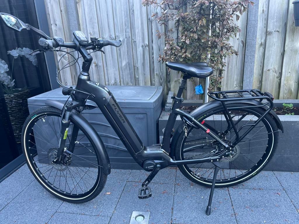 Elektriciteit fiets Flyer (Bosch), Fietsen en Brommers, Elektrische fietsen, 47 tot 51 cm, Ophalen of Verzenden, Zo goed als nieuw