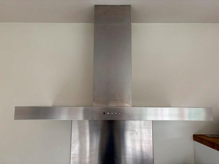 IKEA RVS afzuigkap met recirculatie, Witgoed en Apparatuur, Afzuigkappen, Gebruikt, Vrijstaand, Wandschouwkap, Recirculatie, Ophalen