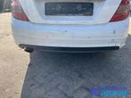MERCEDES C klasse W204 WIT C650 Achterbumper 2008-2011, Gebruikt, Mercedes-Benz AG, Mercedes-Benz, Ophalen of Verzenden