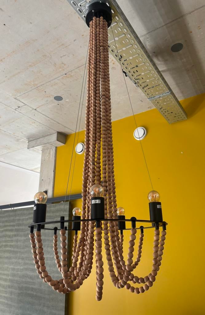 Kralen lamp Dutchbone, Ophalen, Zo goed als nieuw