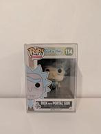Funko Pop! Rick with Portal Gun #114 (incl. protector), Ophalen of Verzenden, Zo goed als nieuw