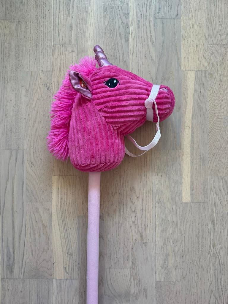 Roze eenhoorn stokpaard, Ophalen, Gebruikt, Meisje