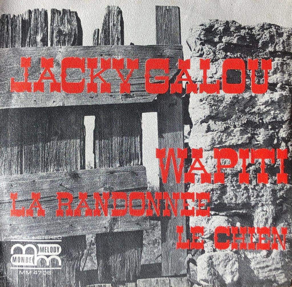 1969       Jacky Galou        Jacky Galou Chante EP , Verzenden, 7 inch, Fotohoes, Zo goed als nieuw
