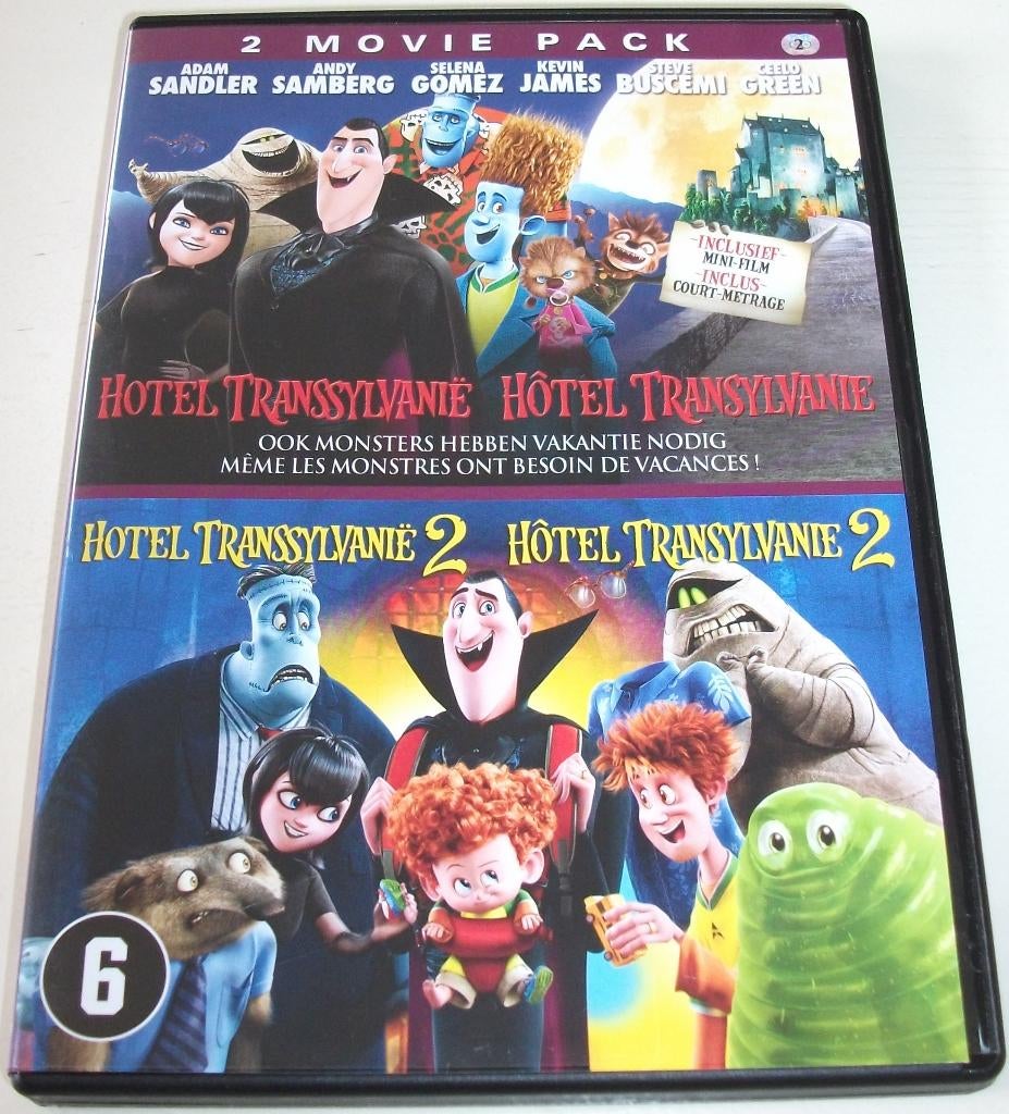 Dvd *** HOTEL TRANSSYLVANIË *** 2-Disc Boxset, Avontuur, Boxset, Ophalen of Verzenden, Zo goed als nieuw