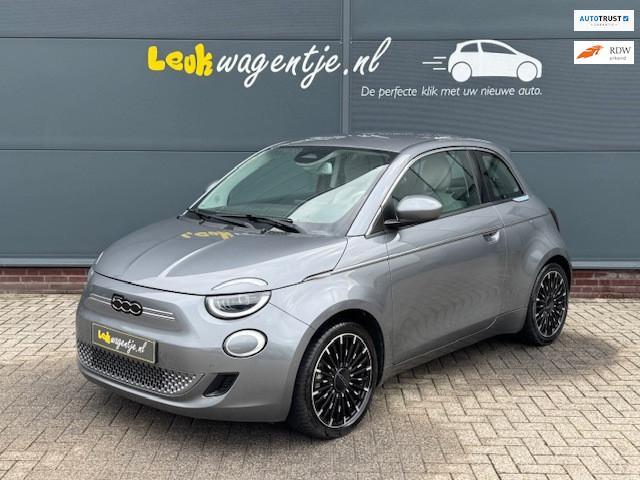 Fiat 500 e 3+1 La Prima *extra deur *keyless *camera *leder, Auto's, Fiat, Bedrijf, Te koop, 500E, ABS, Airbags, Airconditioning