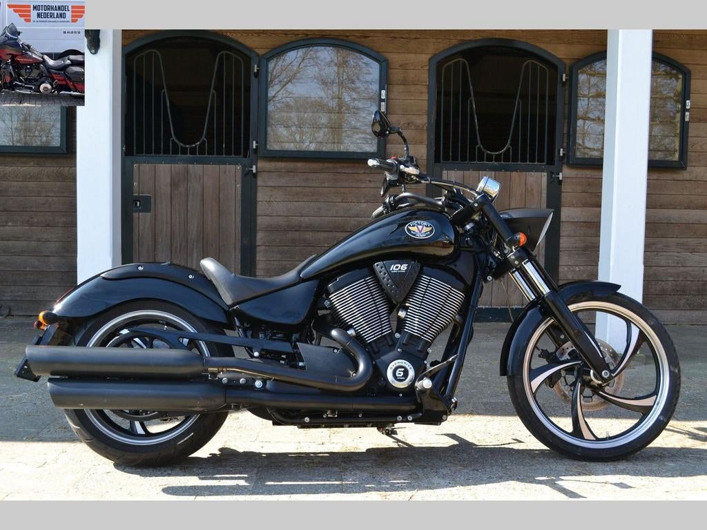 VICTORY VEGAS EIGHT BALL 2012 Uniek, Motoren, Motoren | Overige merken, Bedrijf, Chopper, meer dan 35 kW, 2 cilinders, Motorrijbewijs A
