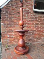 Massief houten vloerlamp met tafeltje (rosewood?), Ophalen, Gebruikt, 150 tot 200 cm