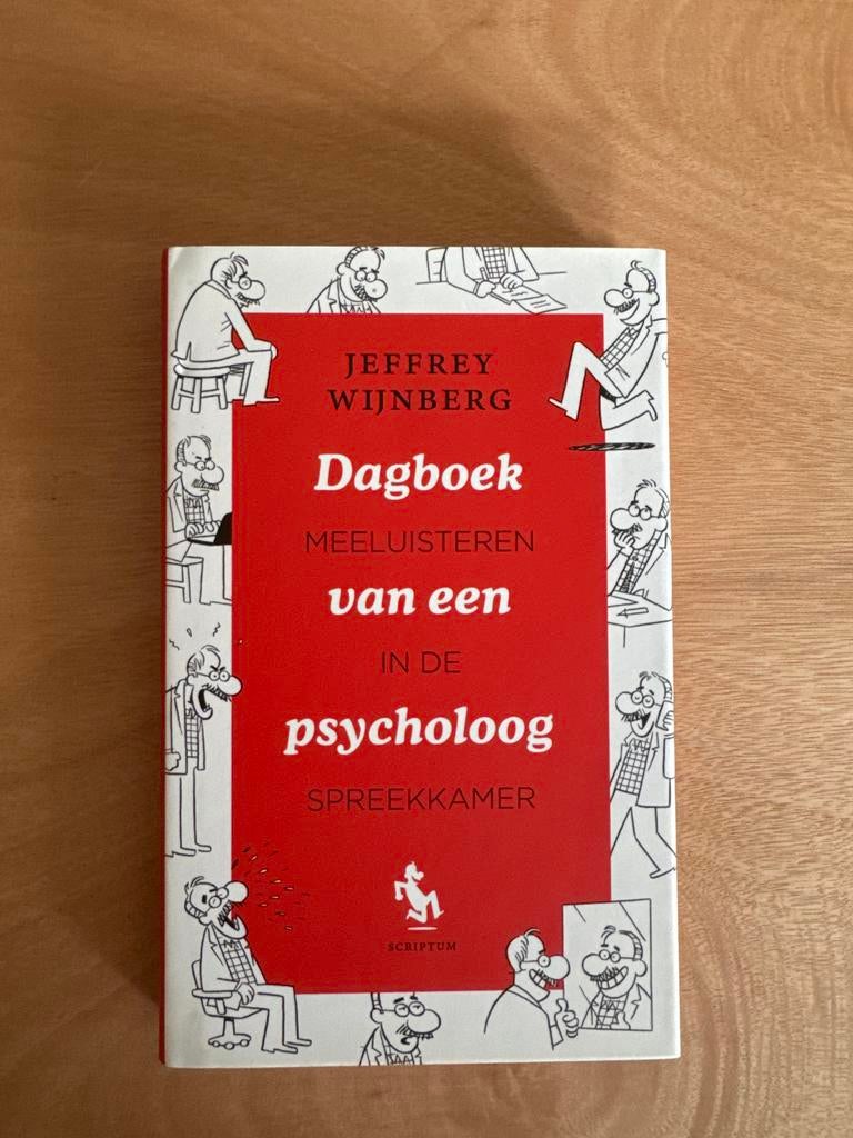 Dagboek Meeluisteren van een Psycholoog in de Spreekkamer, Ophalen of Verzenden, Zo goed als nieuw, Klinische psychologie