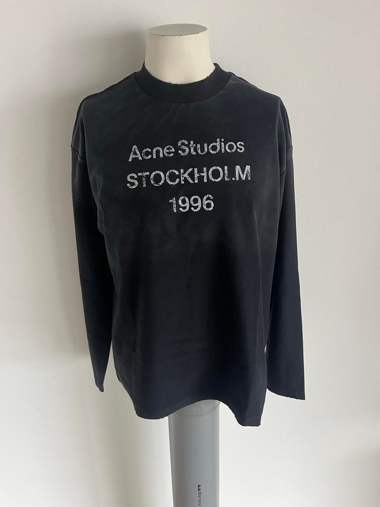 Acne studios longsleeve, Ophalen of Verzenden, Zo goed als nieuw, Maat 52/54 (L), Zwart