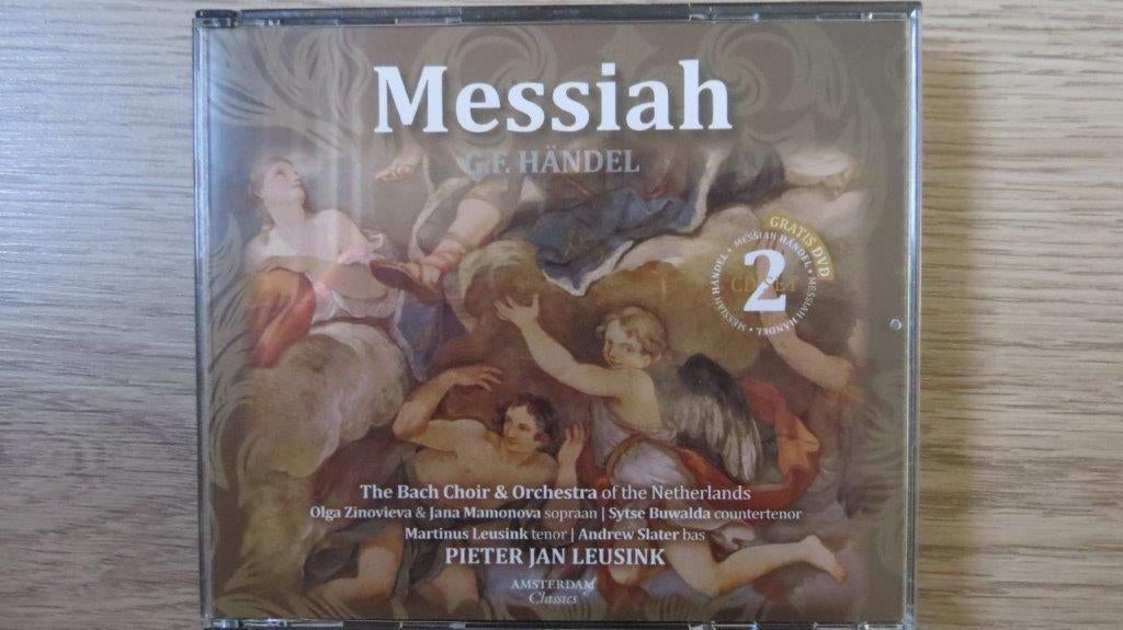 2cd en DVD: Messiah, G.F. Handel, The Bach Choir & Orchestra, Ophalen of Verzenden, Classicisme, Zo goed als nieuw, Kamermuziek