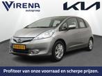 Honda Jazz 1.4 Hybrid Elegance Automaat - Panorama dak - Par, Auto's, Honda, Euro 5, Stof, Gebruikt, Zwart