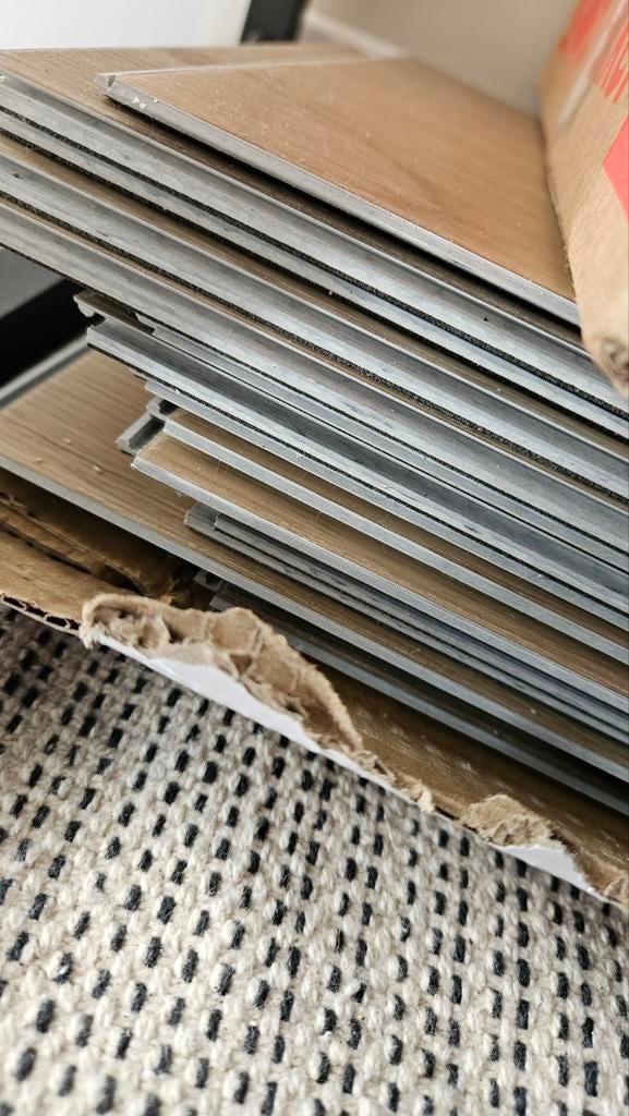 Lundia click PVC Natuur Lykke lichtbruin houtlook, Doe-het-zelf en Verbouw, Vloerdelen en Plavuizen, Ophalen, Kunststof, 50 tot 150 cm