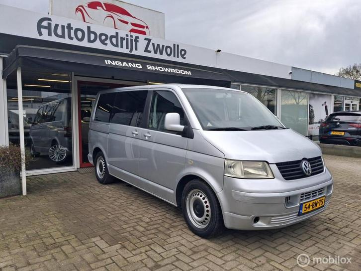 VOLKSWAGEN TRANSPORTER 2.5 TDI 300 4M BUDGETLINE DC|AIRCO|, Auto's, Bestelauto's, Bedrijf, Te koop, ABS, Airbags, Airconditioning