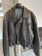 Damen Bruine leren jas, Ophalen of Verzenden