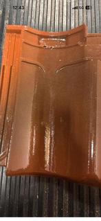 ***Nieuwe ca 125 bruine geglazuurde dakpannen ***, Doe-het-zelf en Verbouw, Dakpannen en Dakbedekking, Ophalen, Nieuw, 5 tot 10 m²