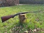 Antiek kaliber 12 belgisch toplever dubbelloops jacht geweer, Antiek en Kunst, Ophalen of Verzenden