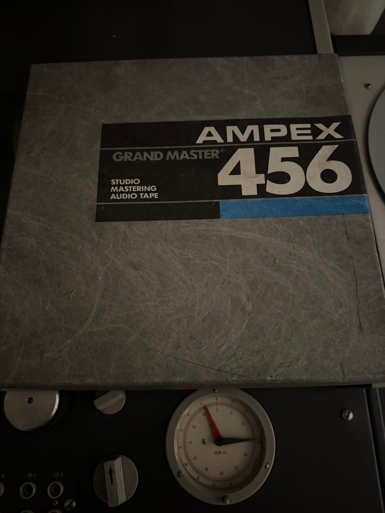 Ampex Grand Master tape reel ( 10,5 inch ) metaal, Ophalen of Verzenden, Onderdeel