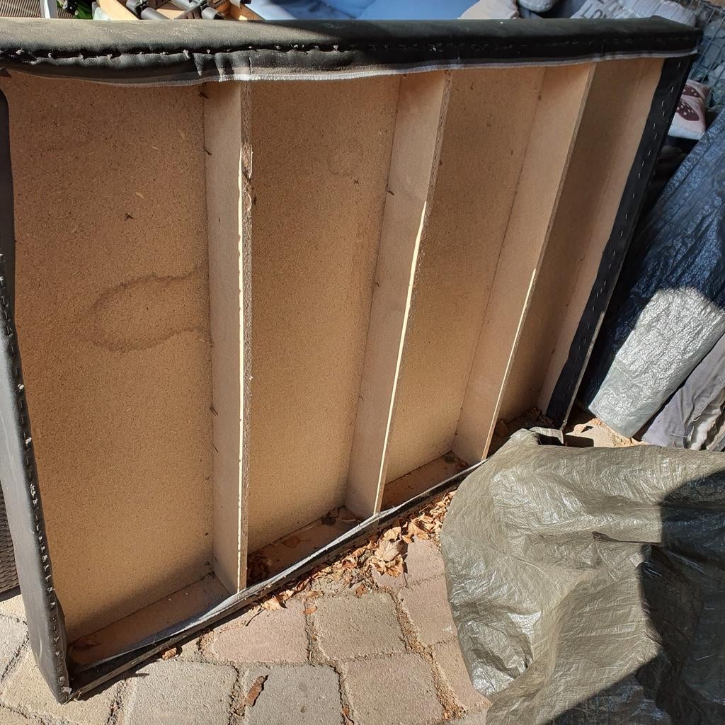 GRATIS achterwand achterbord van boxspring 140 cm breed, Huis en Inrichting, Slaapkamer | Boxsprings, Ophalen, Gebruikt, Tweepersoons