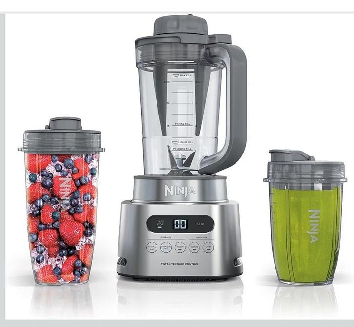 Ninja TWISTi Blender DUO (Model SS151), Witgoed en Apparatuur, Blenders, Zo goed als nieuw, Powerblender, Ophalen