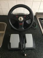 Logitec racestuur en pedalen - getest - werkt nog prima!, Ophalen of Verzenden, Zo goed als nieuw, Stuur of Pedalen