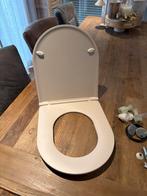 Nieuwe WC bril ecru, Doe-het-zelf en Verbouw, Sanitair, Ophalen of Verzenden, Nieuw, Toilet