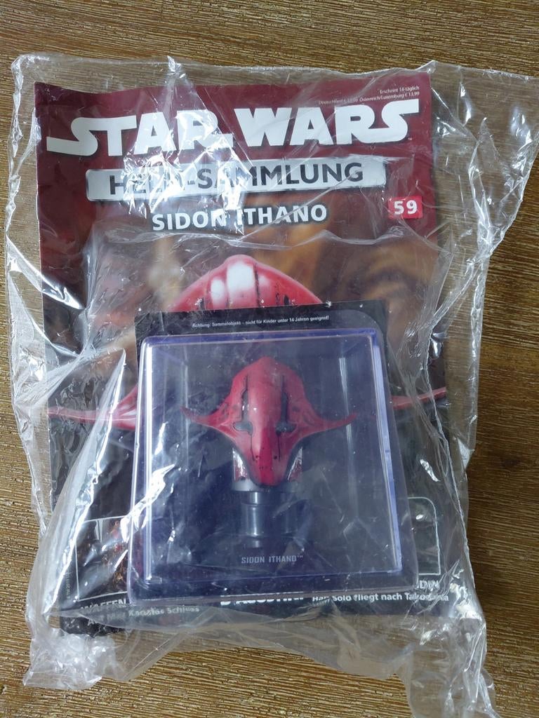 Star Wars Helm Miniatuur Sidon Ithano - Nieuw in Verpakking, Ophalen of Verzenden, Nieuw, Beeldje of Buste