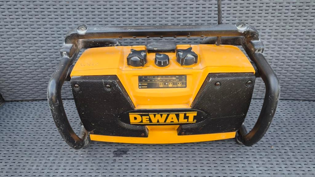 Dewalt Bouwradio, Audio, Tv en Foto, Radio's, Ophalen, Gebruikt, Bouwradio