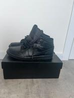 Air Jordan 1 black, Zwart, Overige typen, Ophalen of Verzenden, Zo goed als nieuw