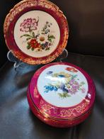 Limoges porselein bonbon schaal, een bord., Ophalen of Verzenden