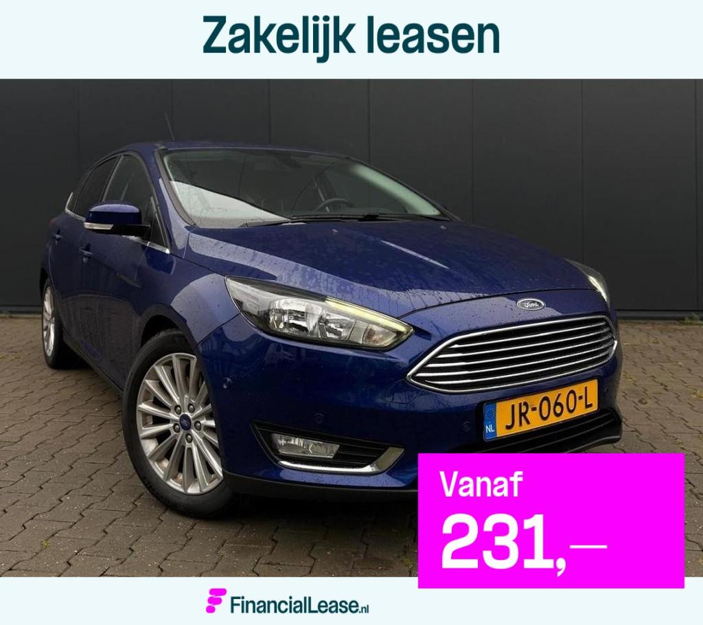 Ford Focus 1.5 Titanium/1STE EIG/TOOP STAAT/, Auto's, Ford, Bedrijf, Lease, Financial lease, Focus, ABS, Achteruitrijcamera, Airbags
